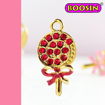 Living Lollipop Charms / Kids Jewelry Sweet Bonbon Charm